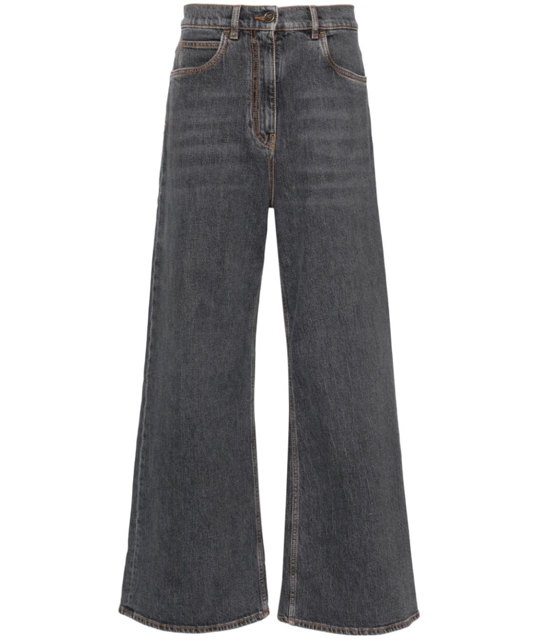 ETRO Хлопковые прямые джинсы, фото 1