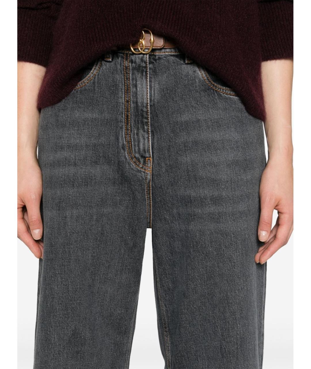 ETRO Хлопковые прямые джинсы, фото 7