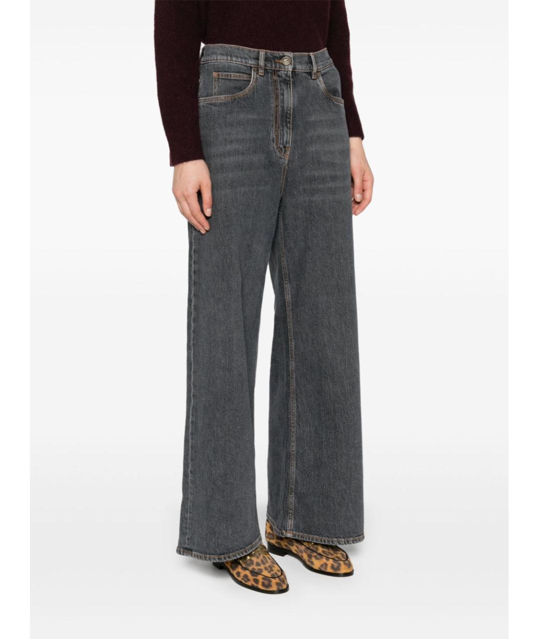 ETRO Хлопковые прямые джинсы, фото 2