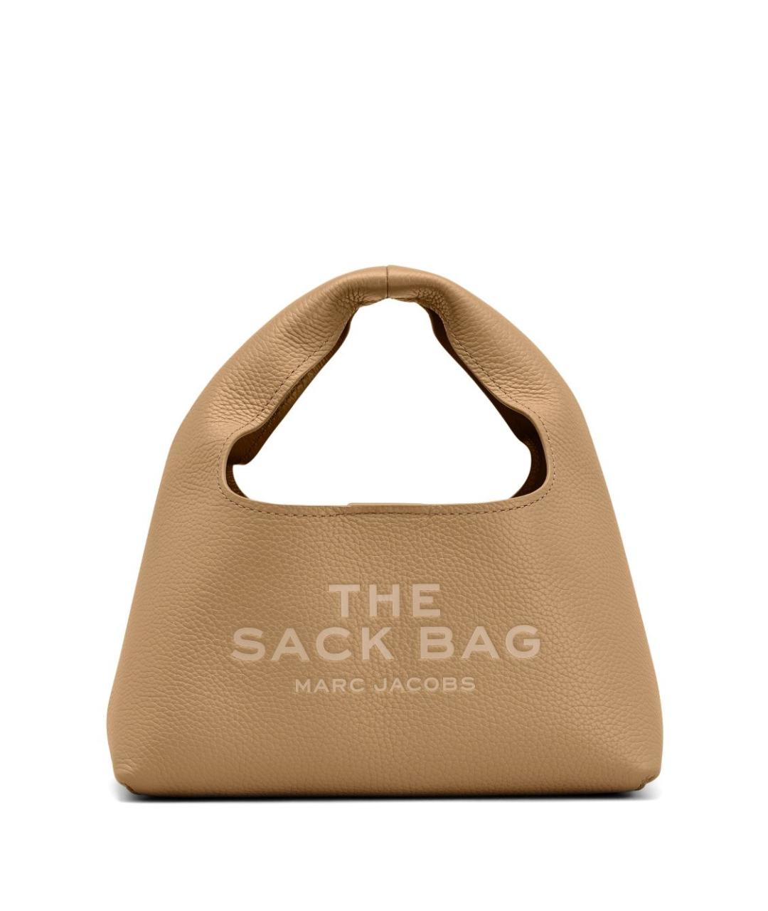 MARC JACOBS Бежевая кожаная сумка через плечо, фото 1