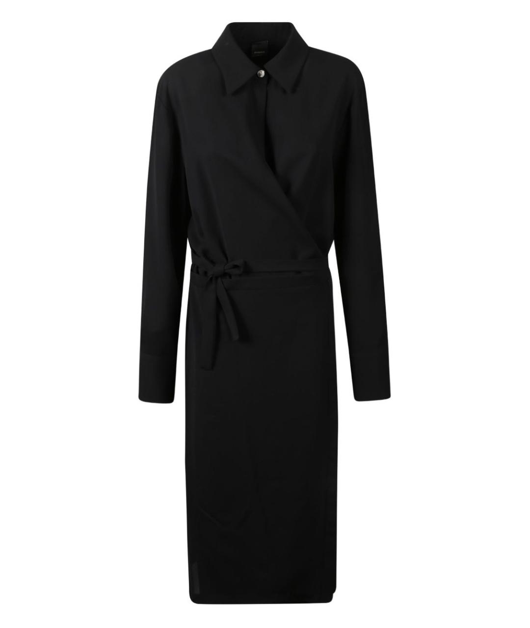 PINKO Черное повседневное платье, фото 1