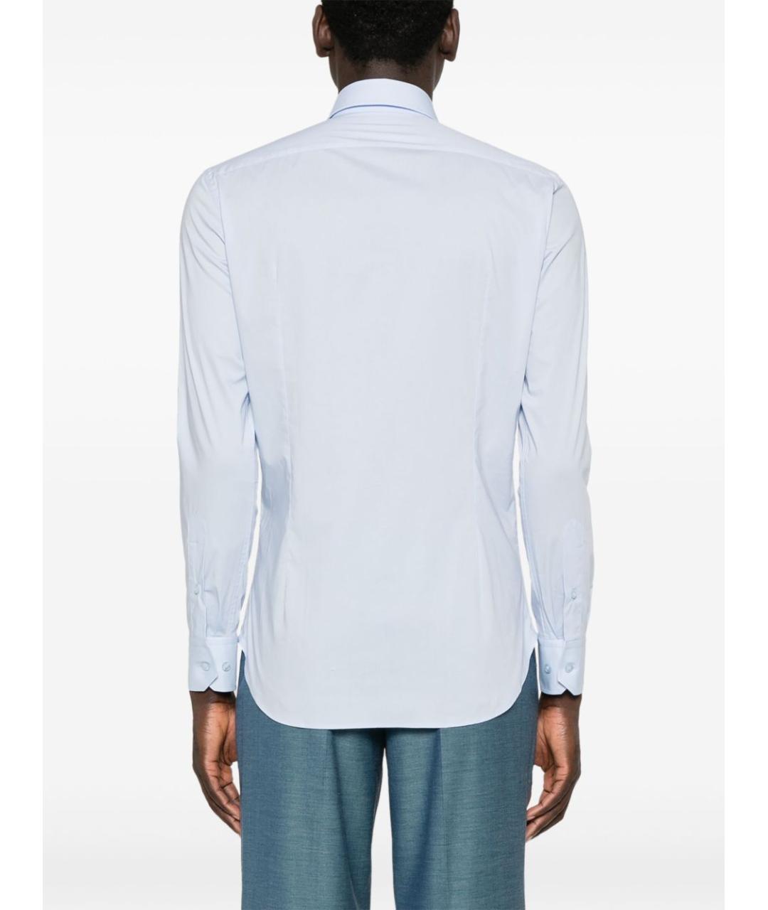 ETRO Голубая кэжуал рубашка, фото 4