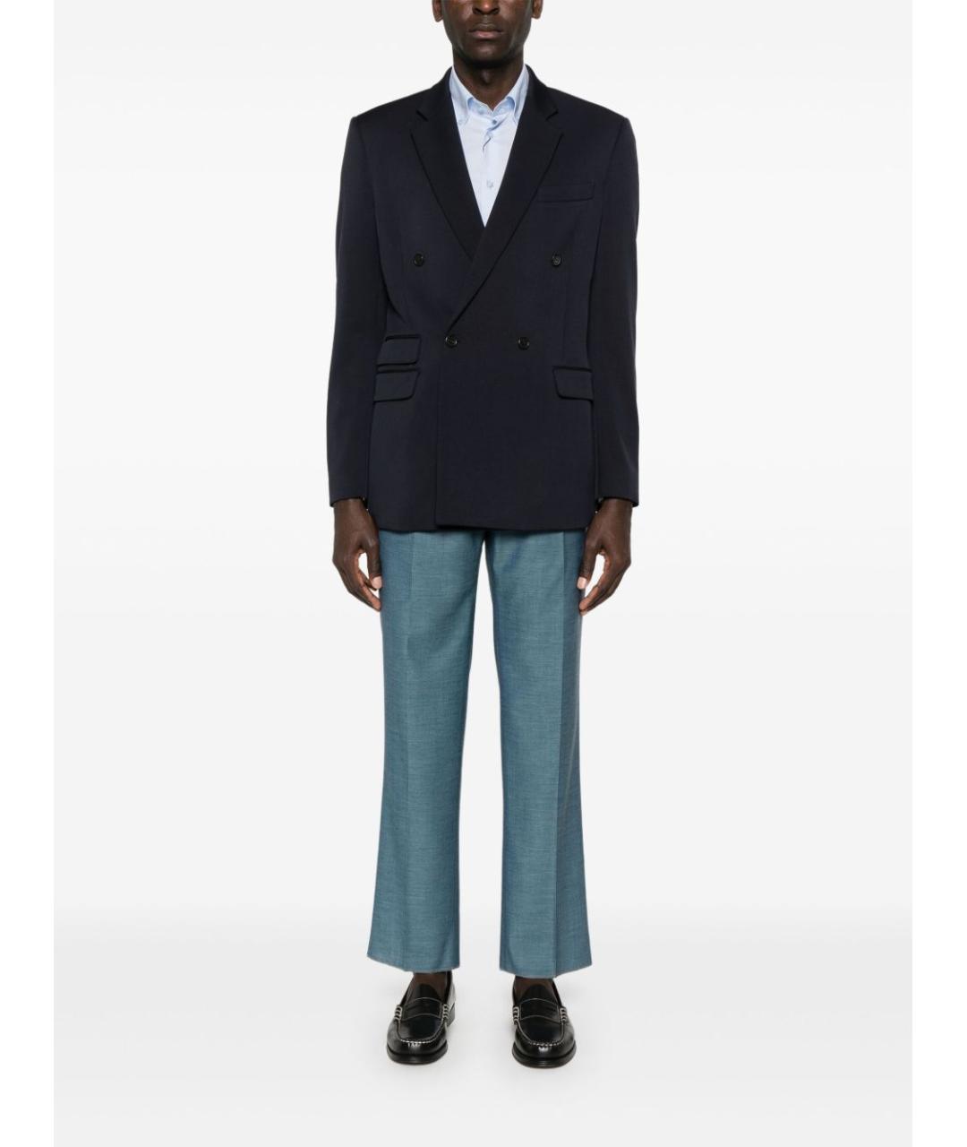 ETRO Голубая кэжуал рубашка, фото 5