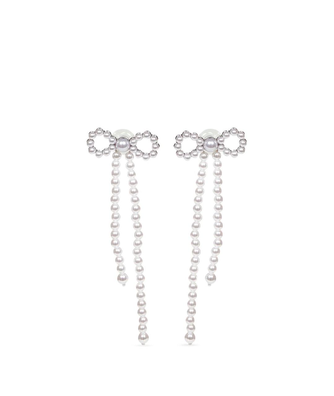 SELF-PORTRAIT Белые серьги, фото 4