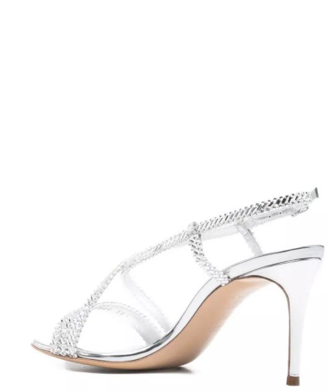 CASADEI Серебряные босоножки, фото 2