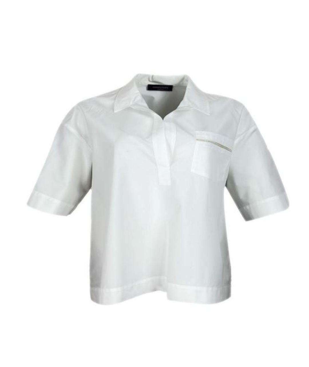 FABIANA FILIPPI Белая хлопковая рубашка, фото 1