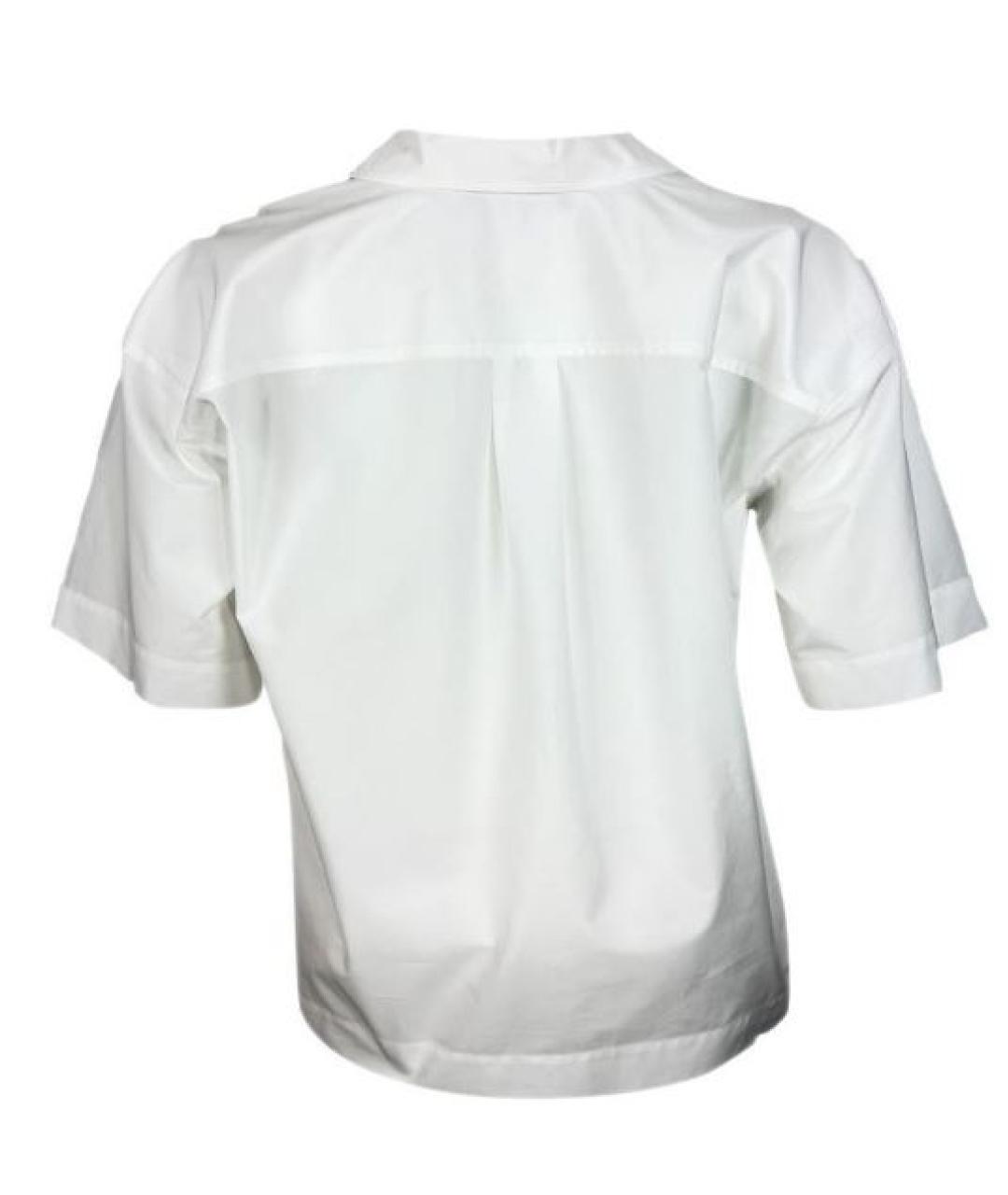 FABIANA FILIPPI Белая хлопковая рубашка, фото 2