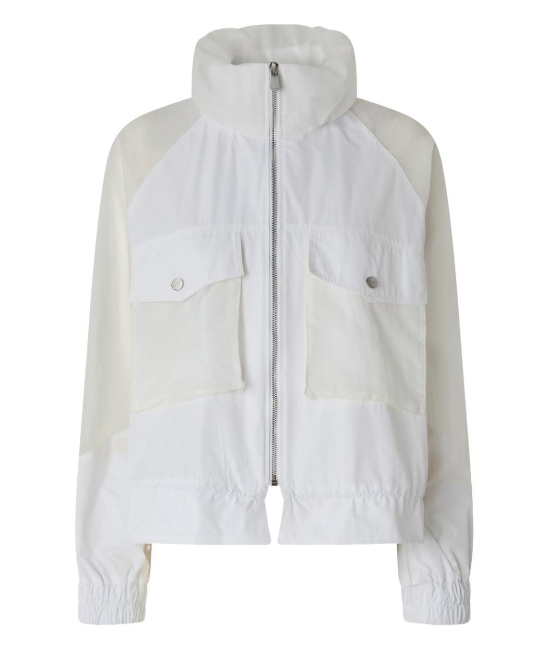 PINKO Белая полиэстеровая куртка, фото 1