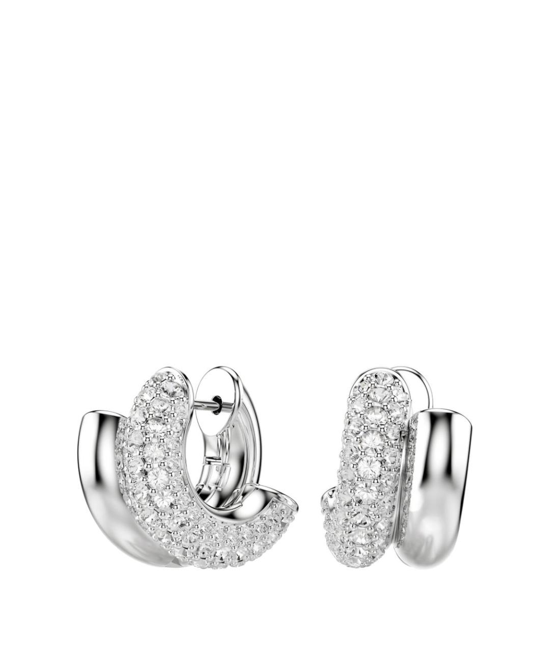 SWAROVSKI Серебряные металлические серьги, фото 3