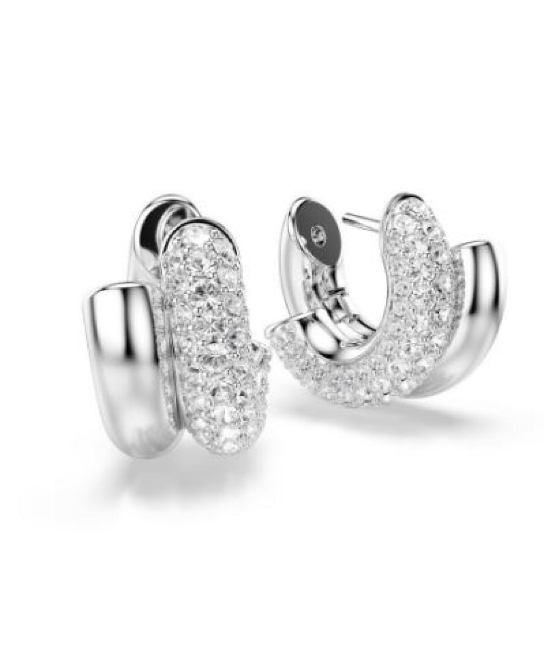 SWAROVSKI Серебряные металлические серьги, фото 2