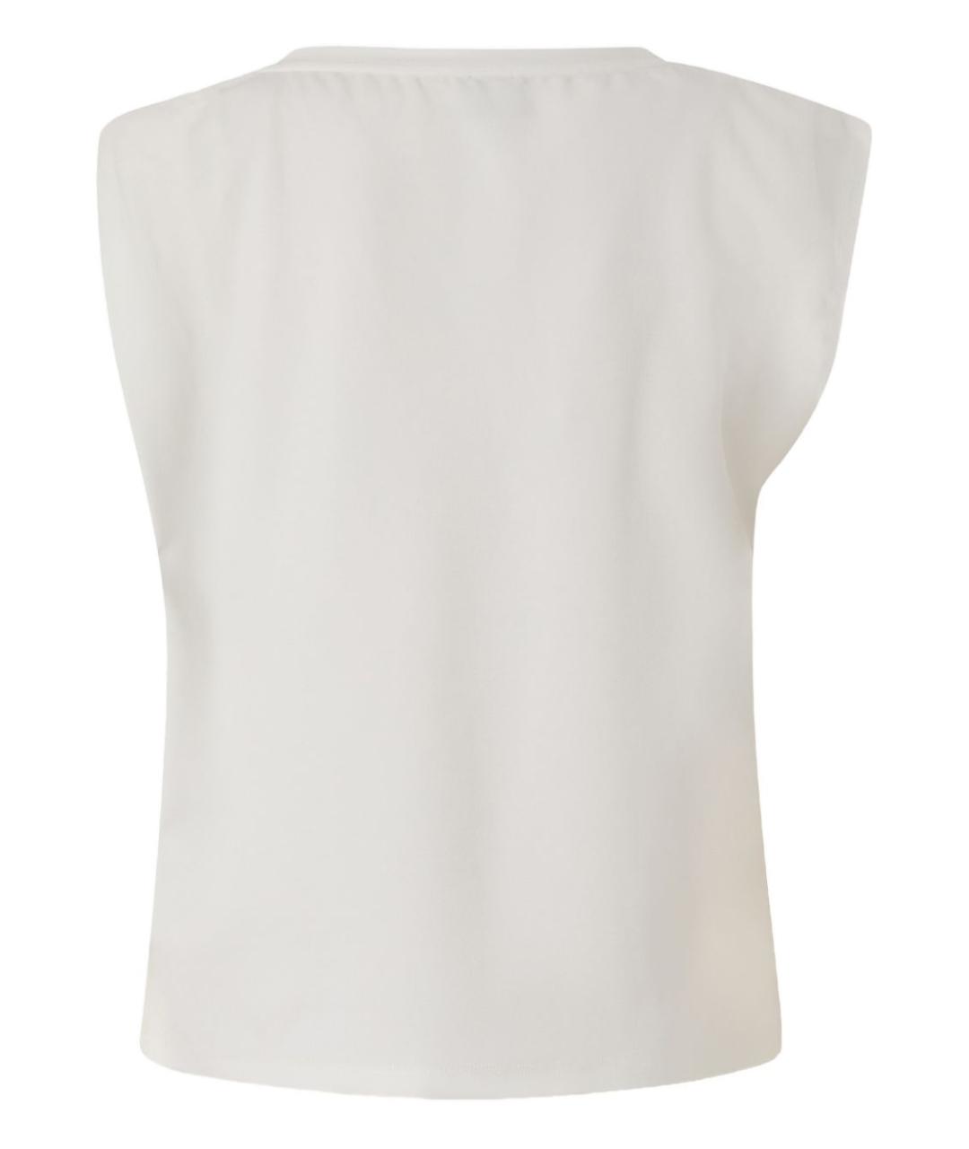 PINKO Белая хлопковая блузы, фото 2