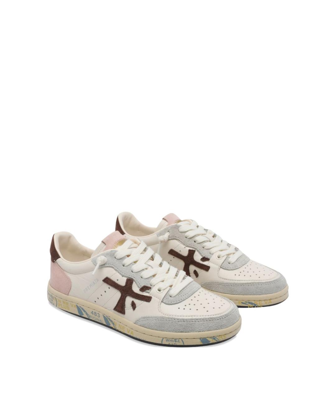 PREMIATA Мульти кожаные кеды, фото 2