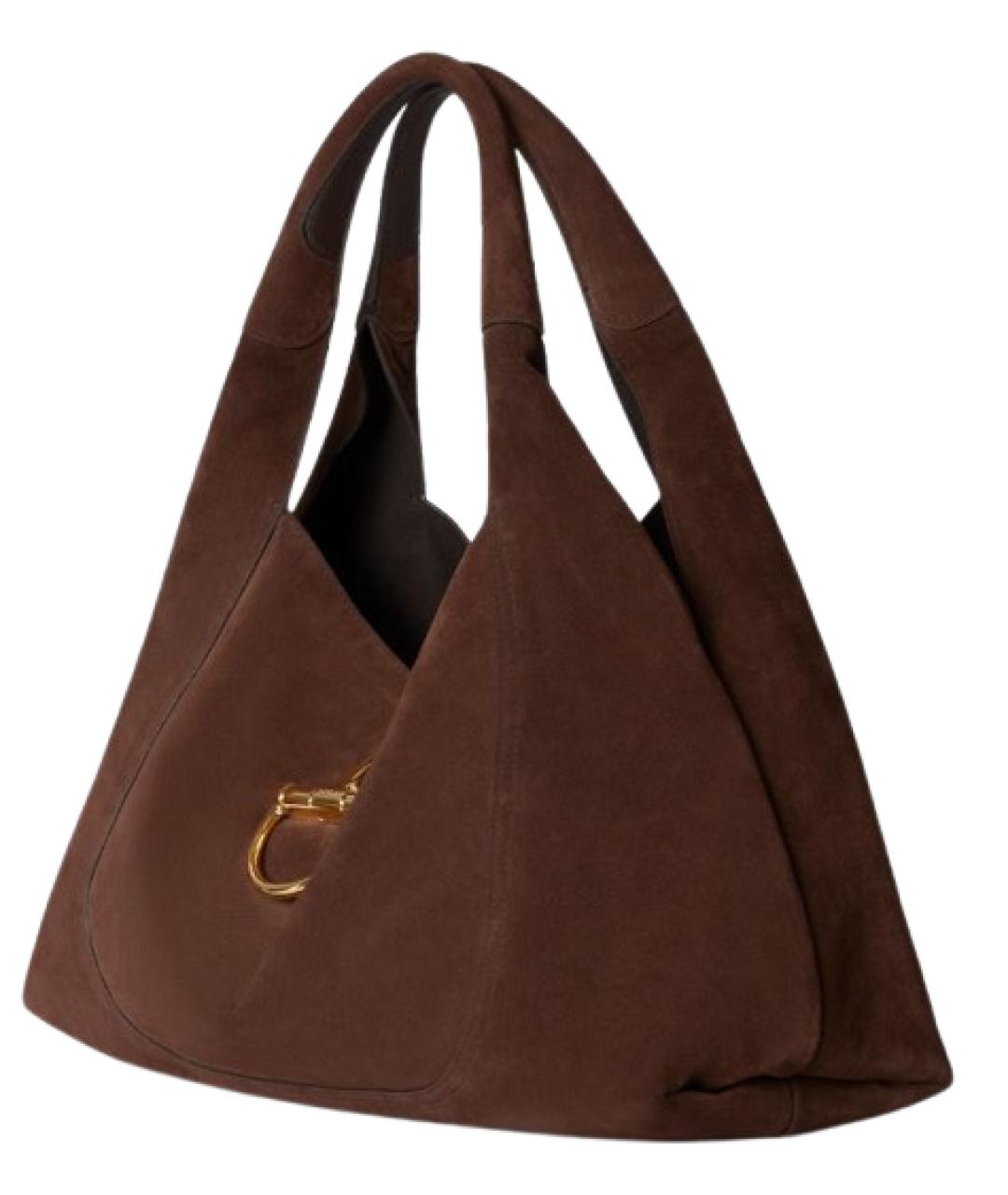 GUCCI Коричневая сумка тоут, фото 2