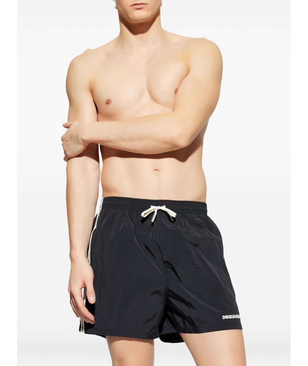 DSQUARED2 Черные шорты, фото 2