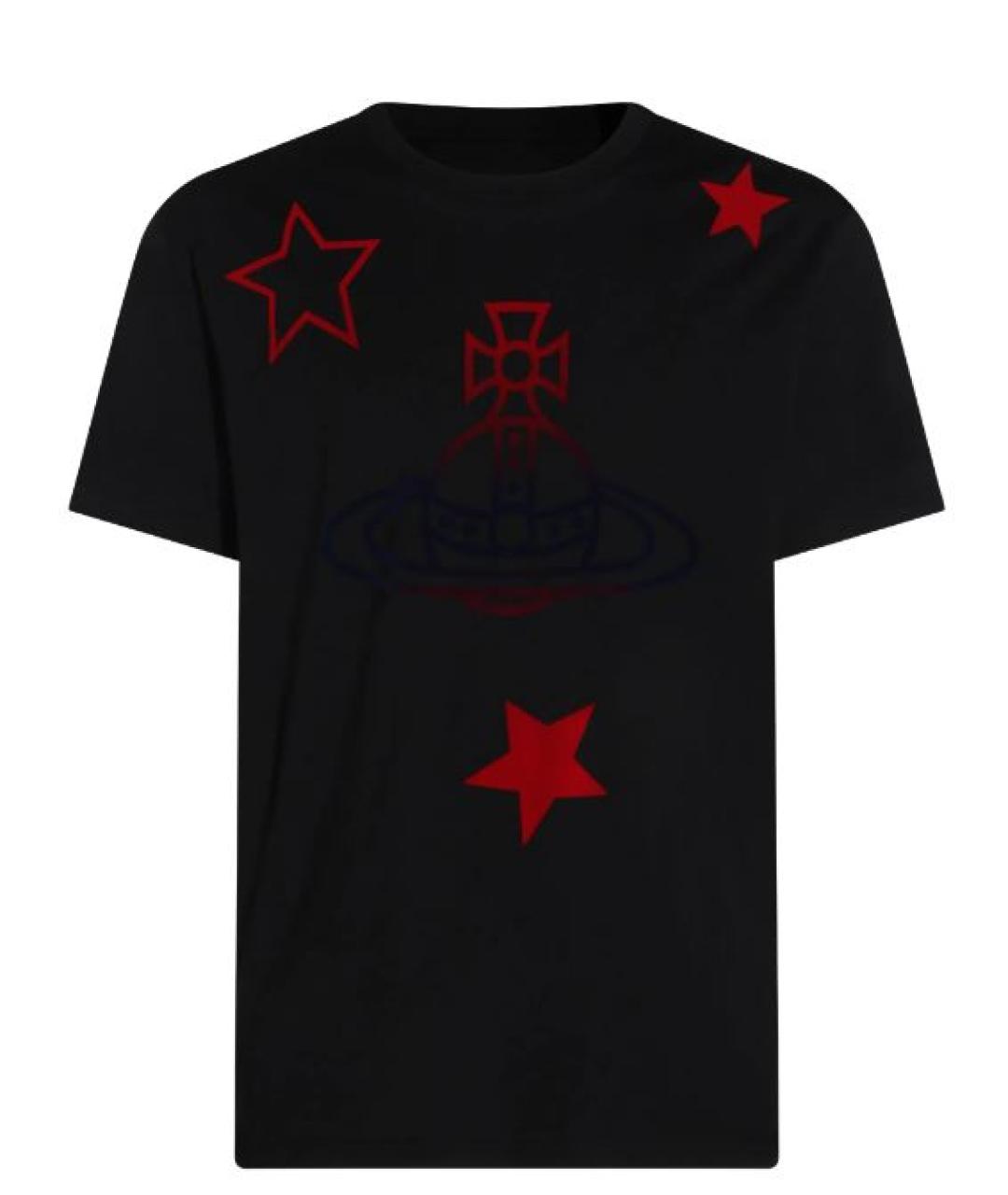 VIVIENNE WESTWOOD Черная футболка, фото 1