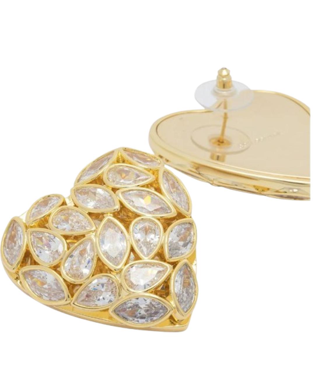 SELF-PORTRAIT Золотые металлические серьги, фото 2