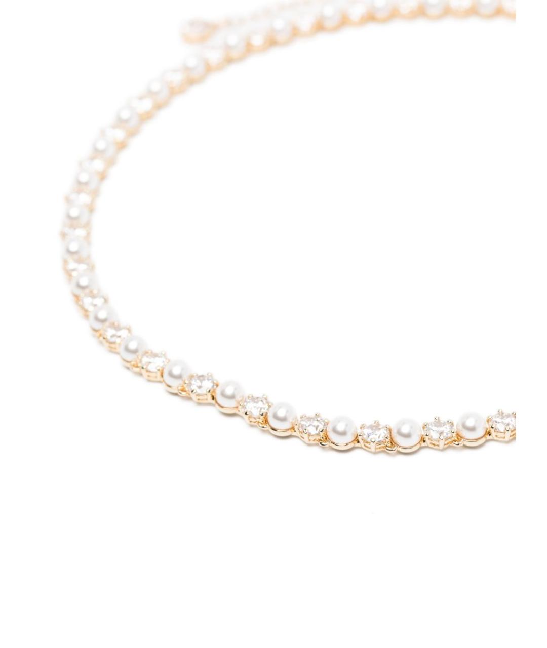 SWAROVSKI Золотое металлическое колье, фото 5