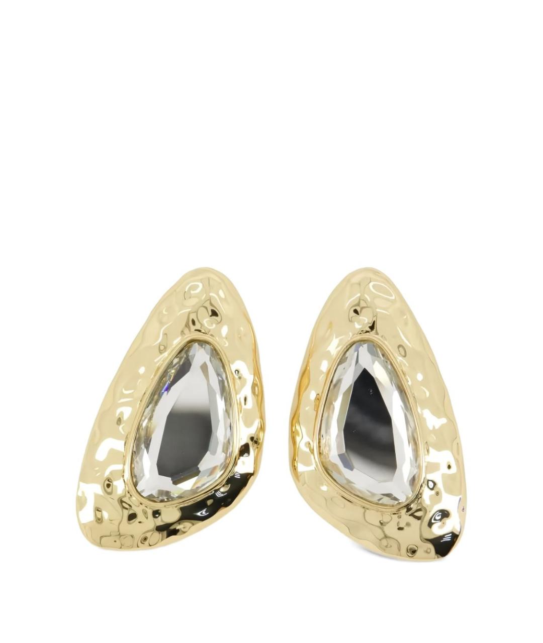 SELF-PORTRAIT Золотые металлические серьги, фото 4