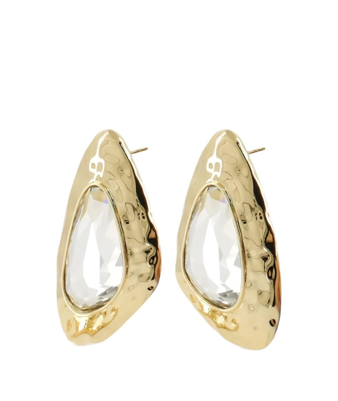 SELF-PORTRAIT Золотые металлические серьги, фото 3