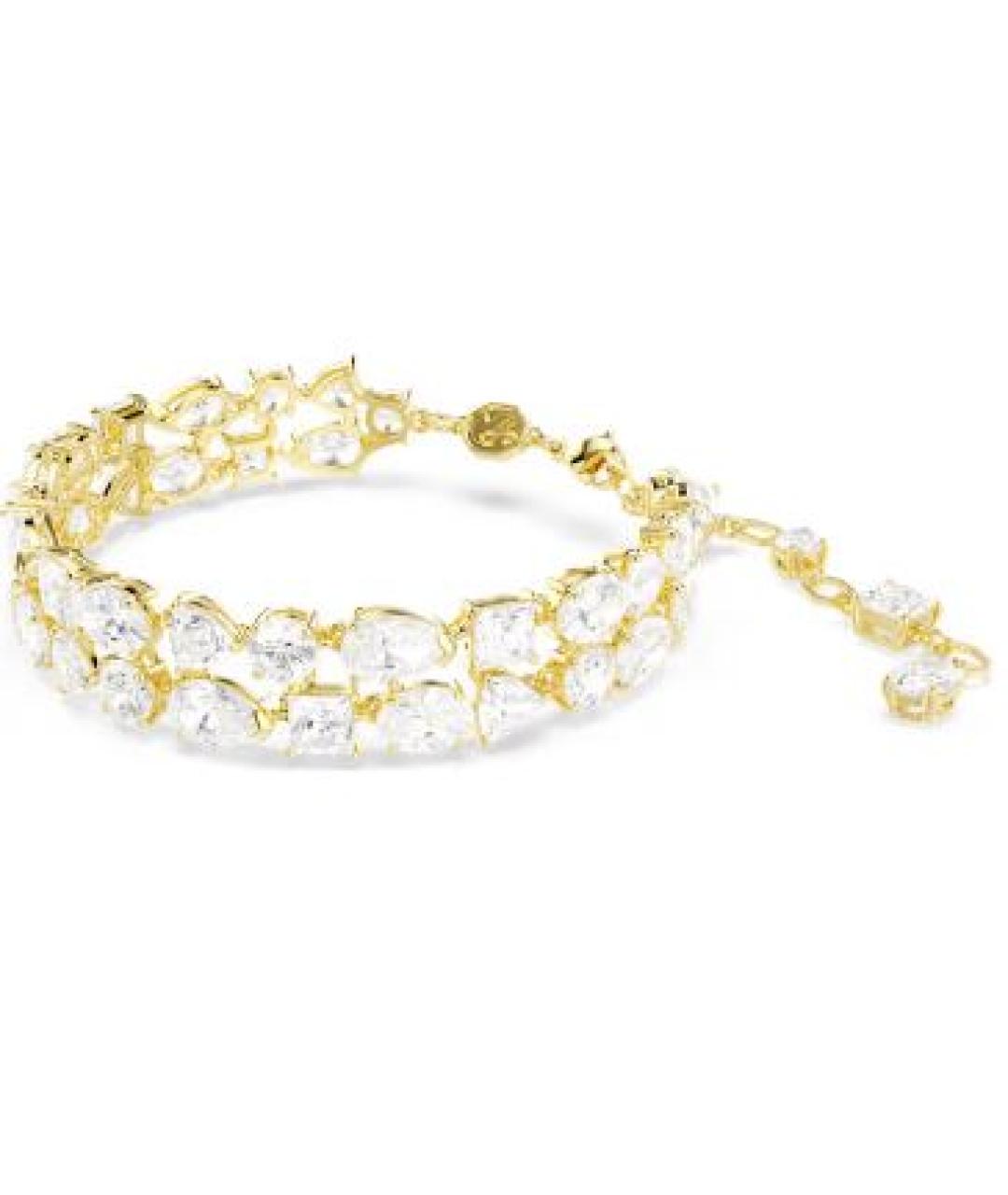 SWAROVSKI Золотой металлический браслет, фото 2