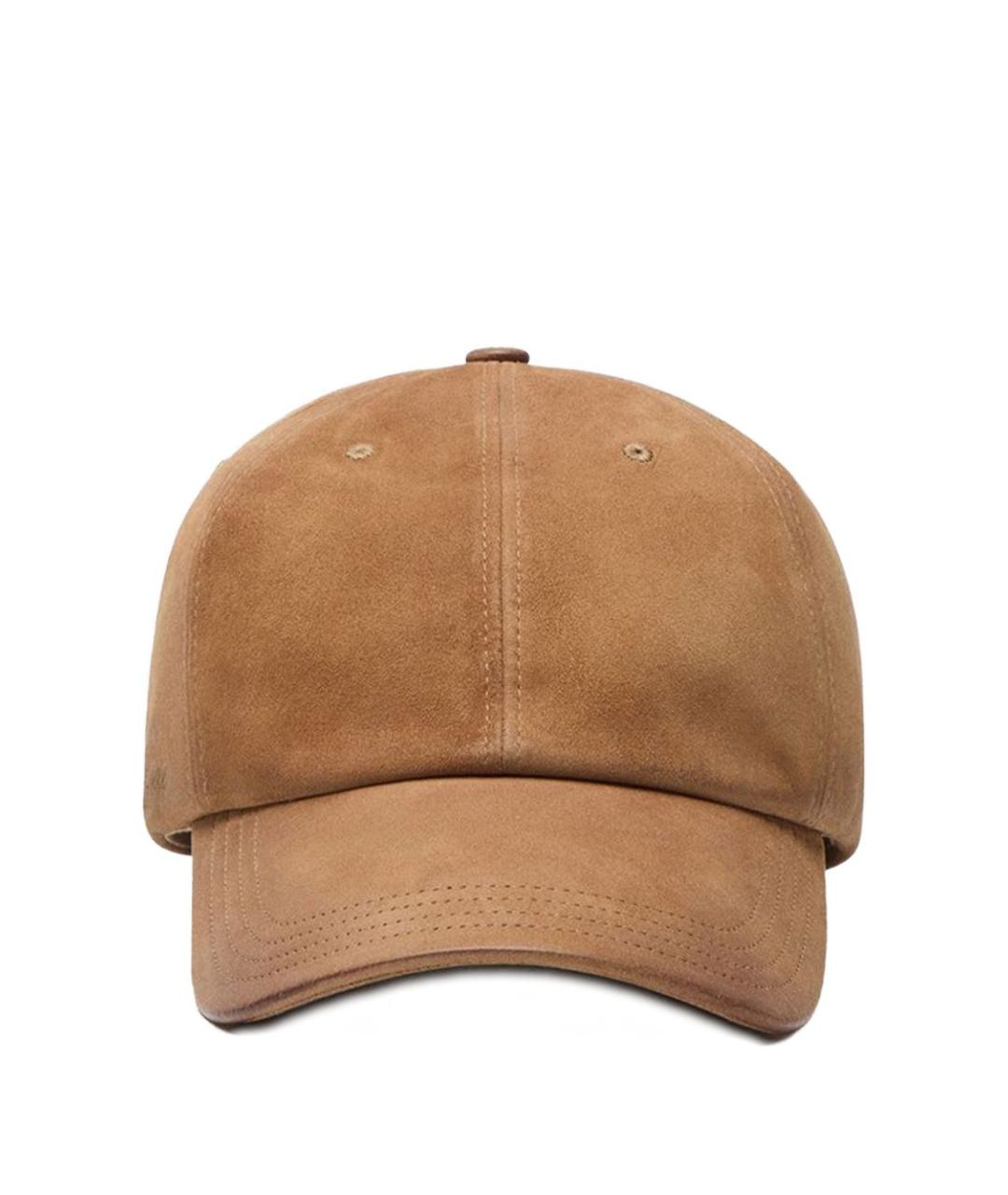 GOLDEN GOOSE DELUXE BRAND Коричневая кепка/бейсболка, фото 1
