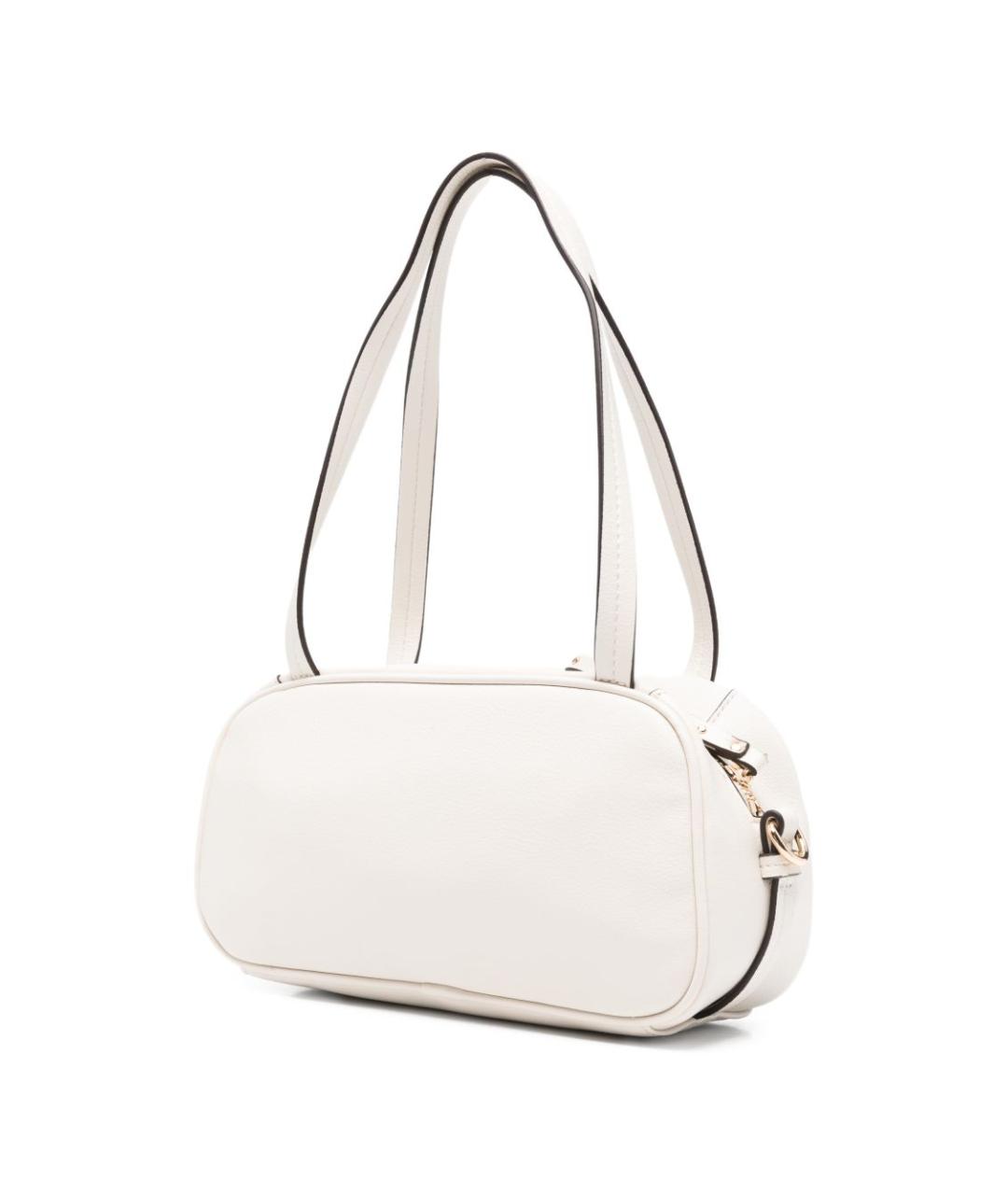 LIU JO Белая сумка через плечо из искусственной кожи, фото 4
