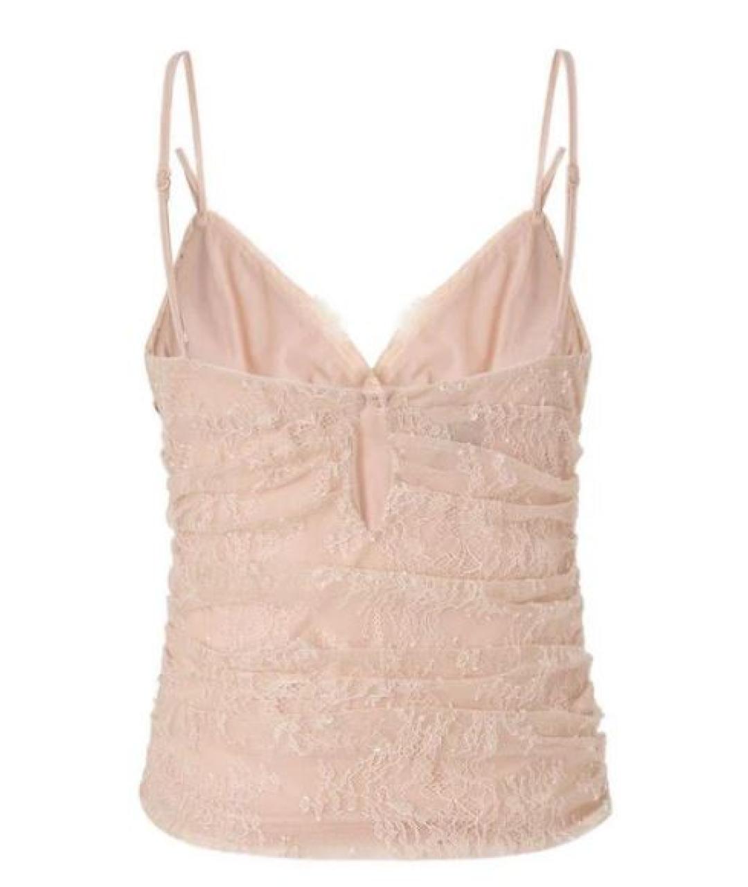 PINKO Бежевая полиамидовая майка, фото 2