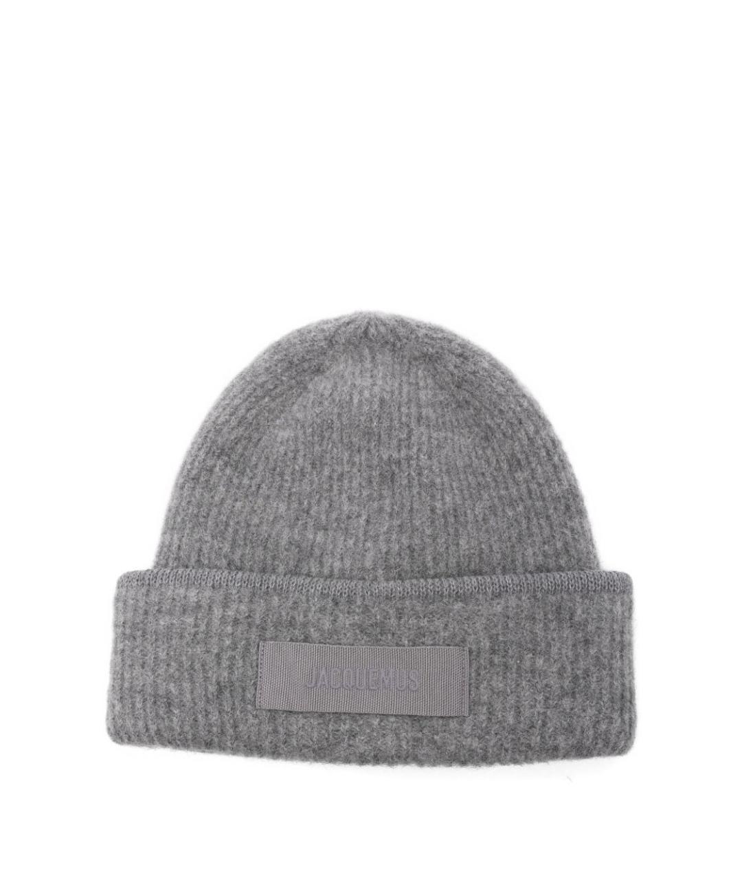 JACQUEMUS Серая шапка, фото 1