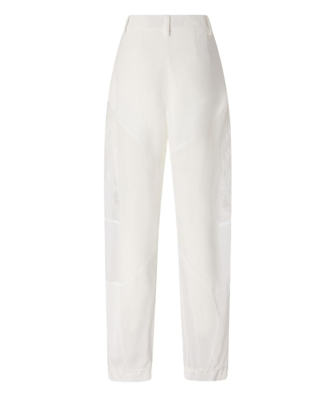 PINKO Белые прямые брюки, фото 2