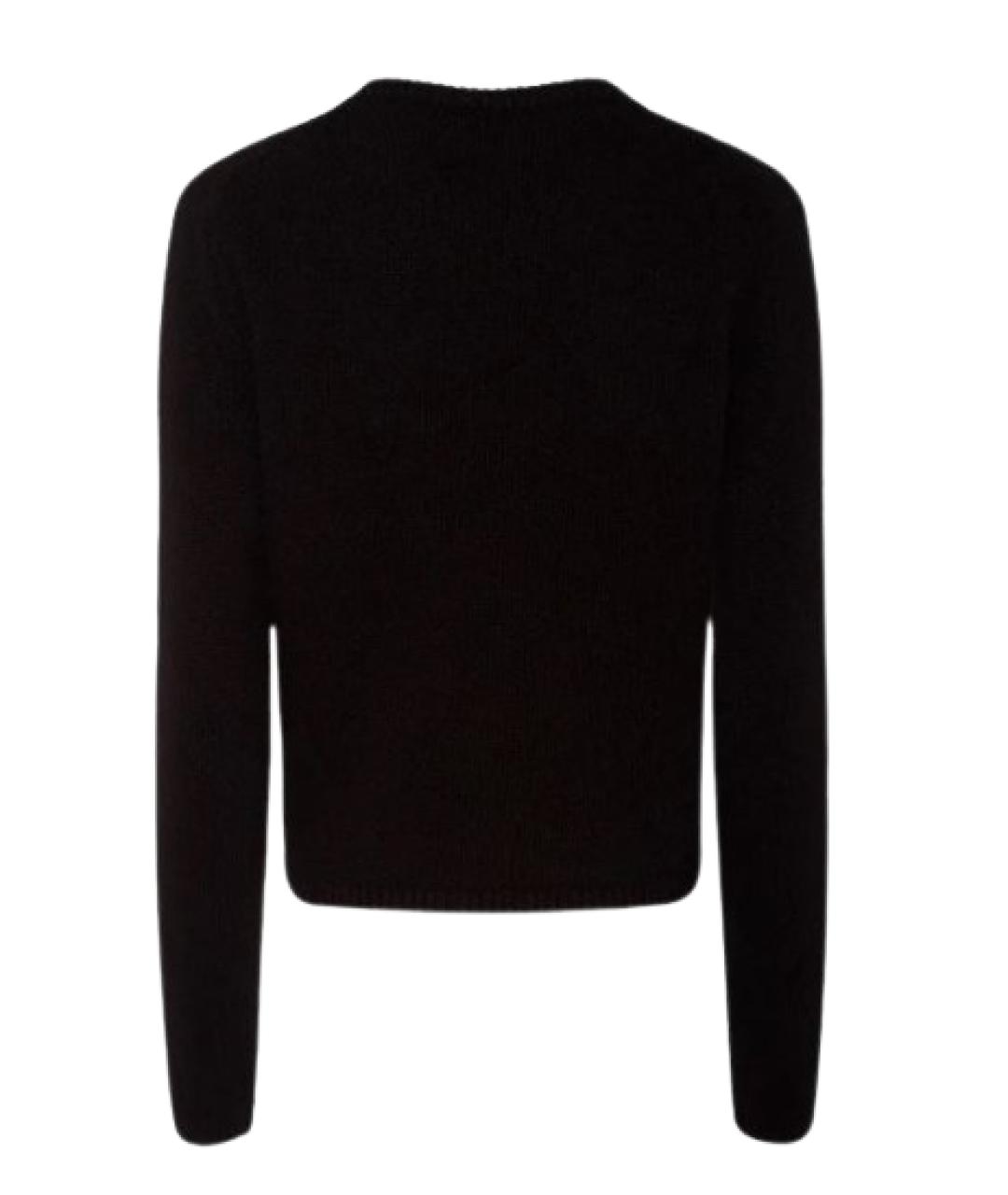 MONCLER Черный шерстяной джемпер / свитер, фото 5