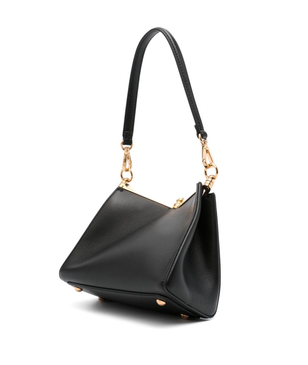 ETRO Черная кожаная сумка через плечо, фото 2