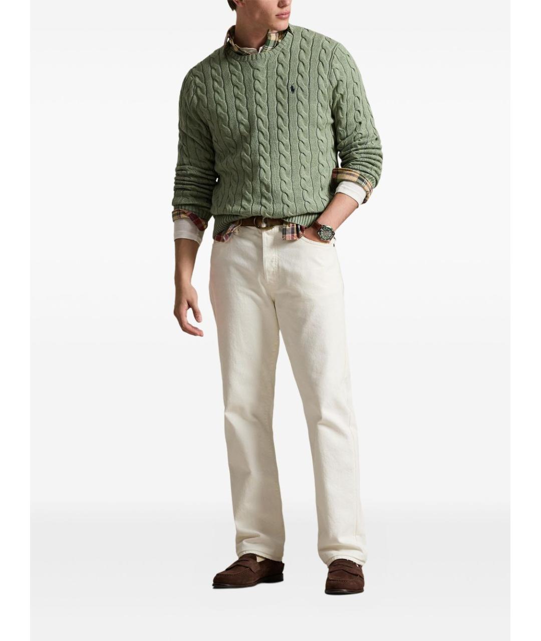 RALPH LAUREN Хлопковый джемпер / свитер, фото 2