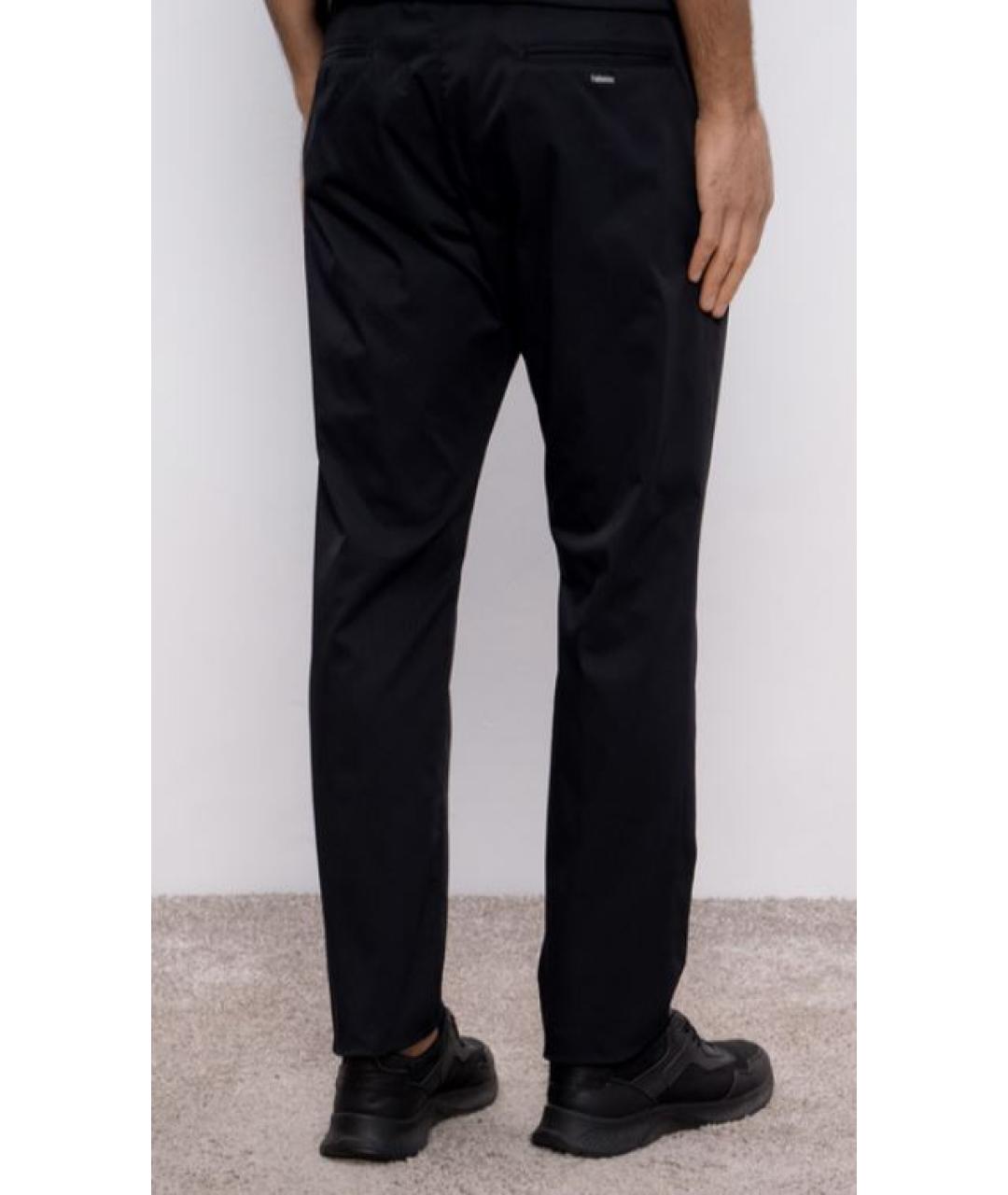 HERNO Черные повседневные брюки, фото 2