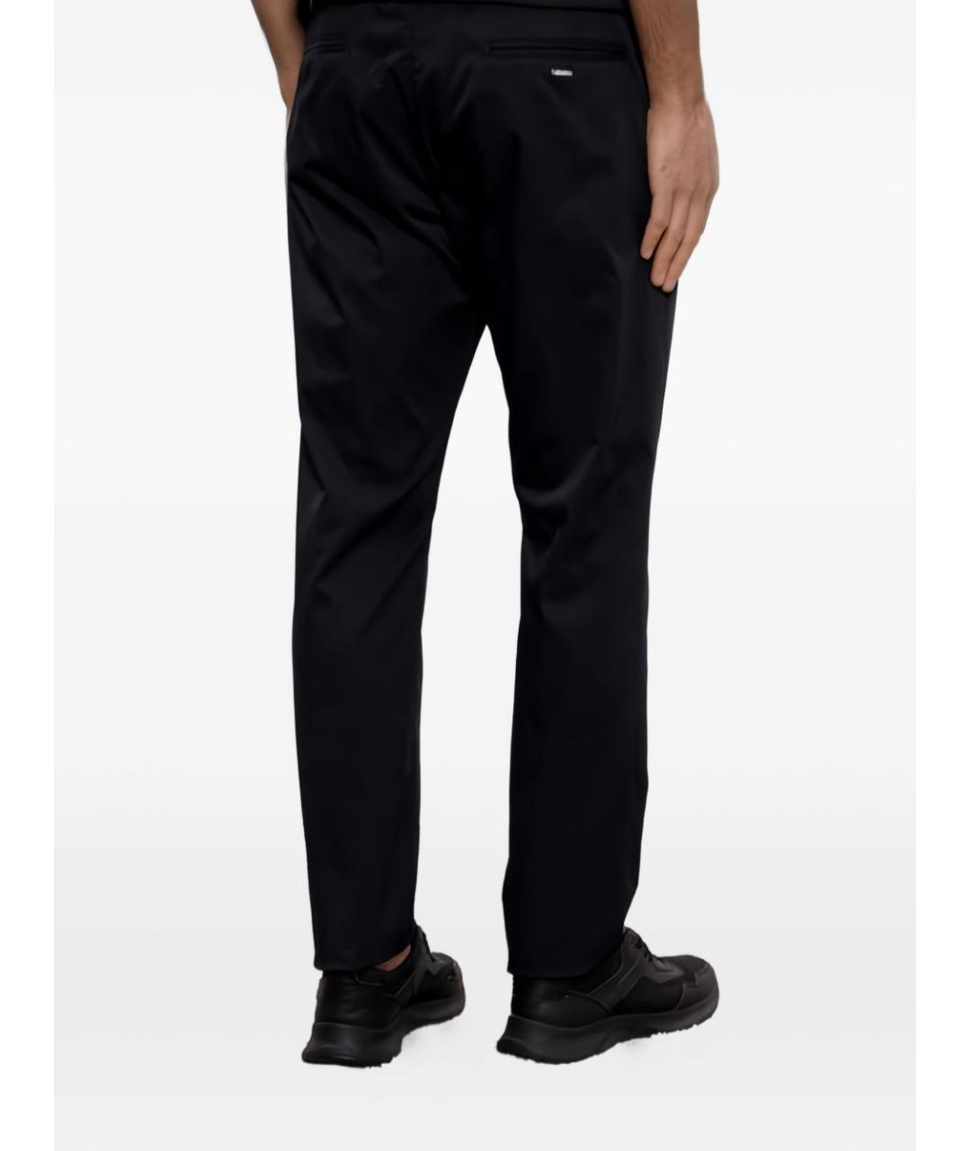 HERNO Черные повседневные брюки, фото 3