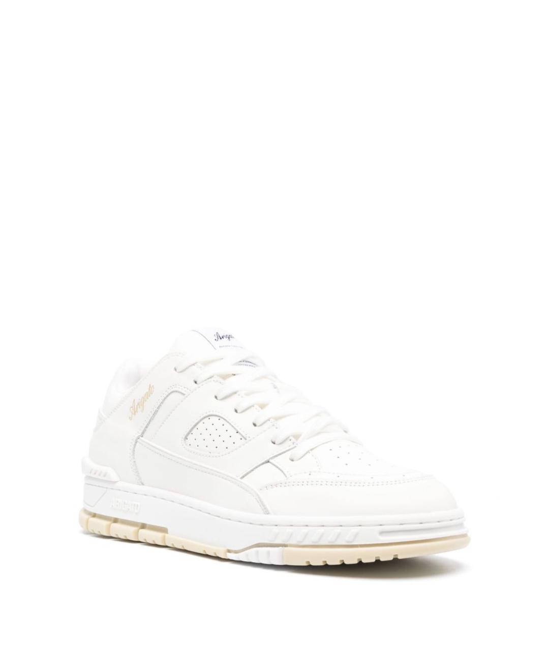 AXEL ARIGATO Белые кожаные низкие кроссовки / кеды, фото 3