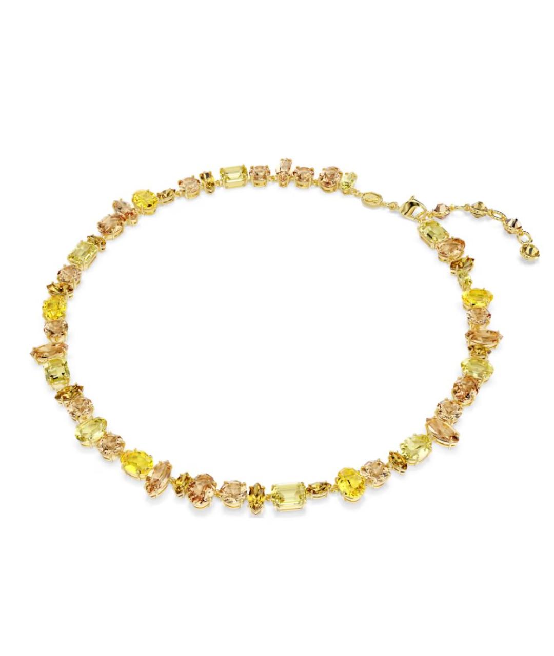 SWAROVSKI Золотое стеклянное колье, фото 2