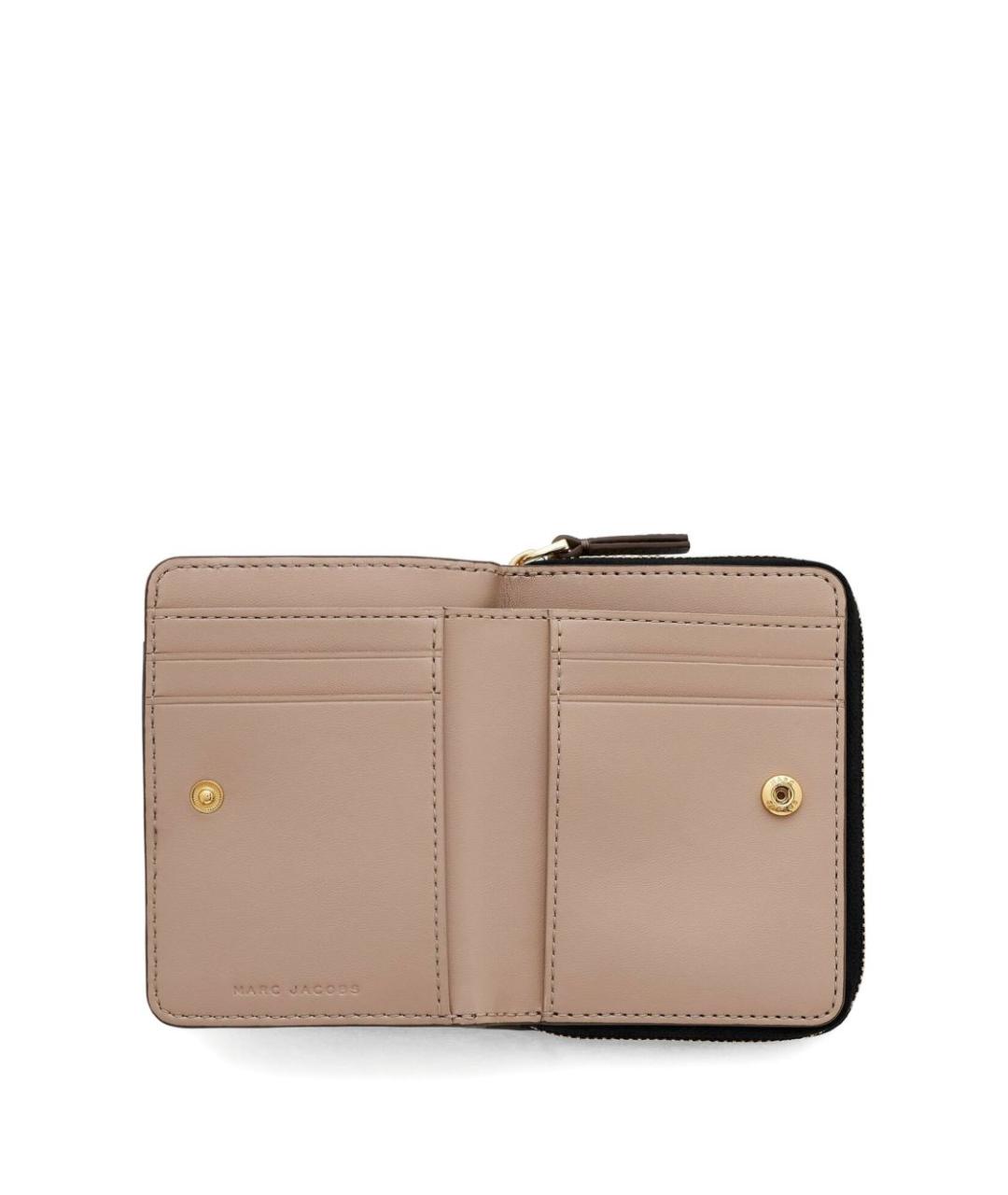 MARC JACOBS Серый кожаный кошелек, фото 3
