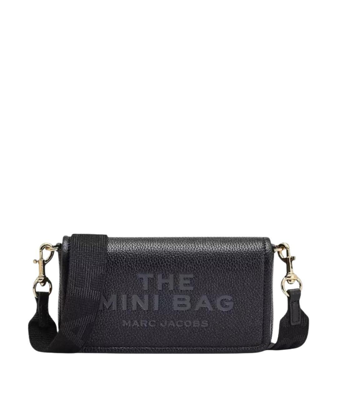 MARC JACOBS Черная кожаная сумка тоут, фото 1