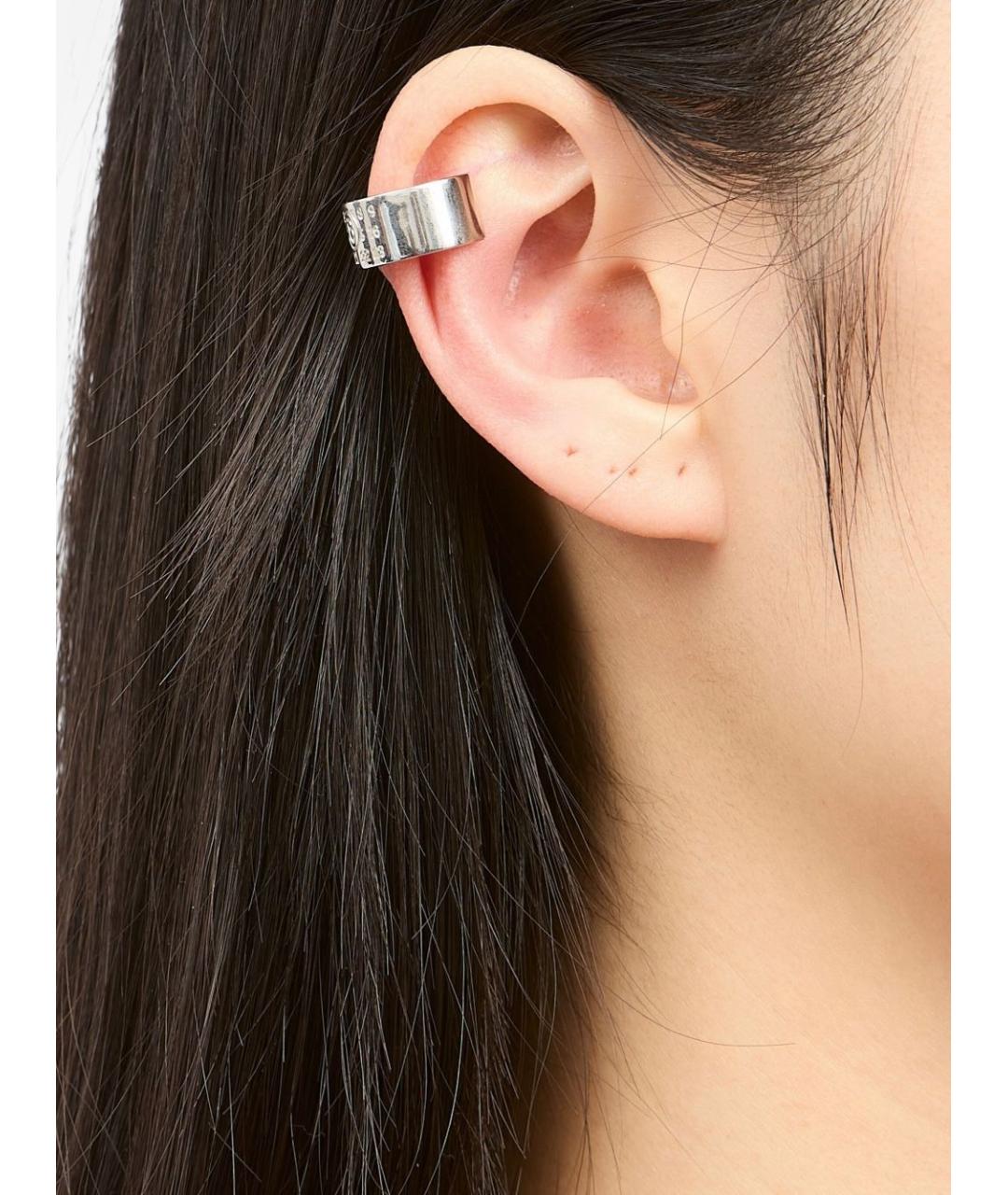 MM6 MAISON MARGIELA Серебряные латунные серьги, фото 5