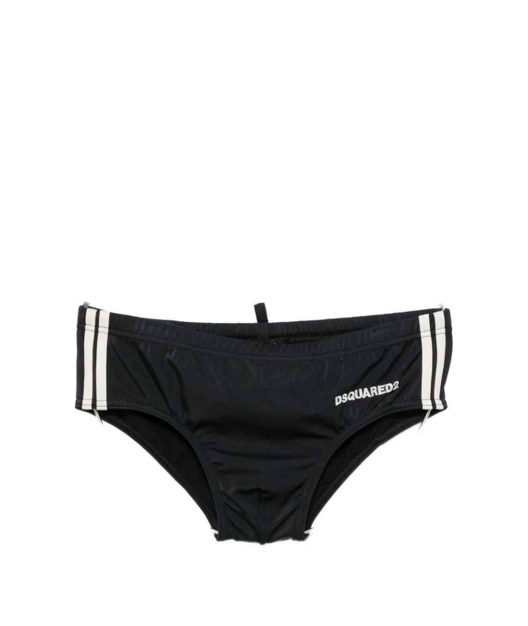 DSQUARED2 Черные полиамидовые плавки, фото 1