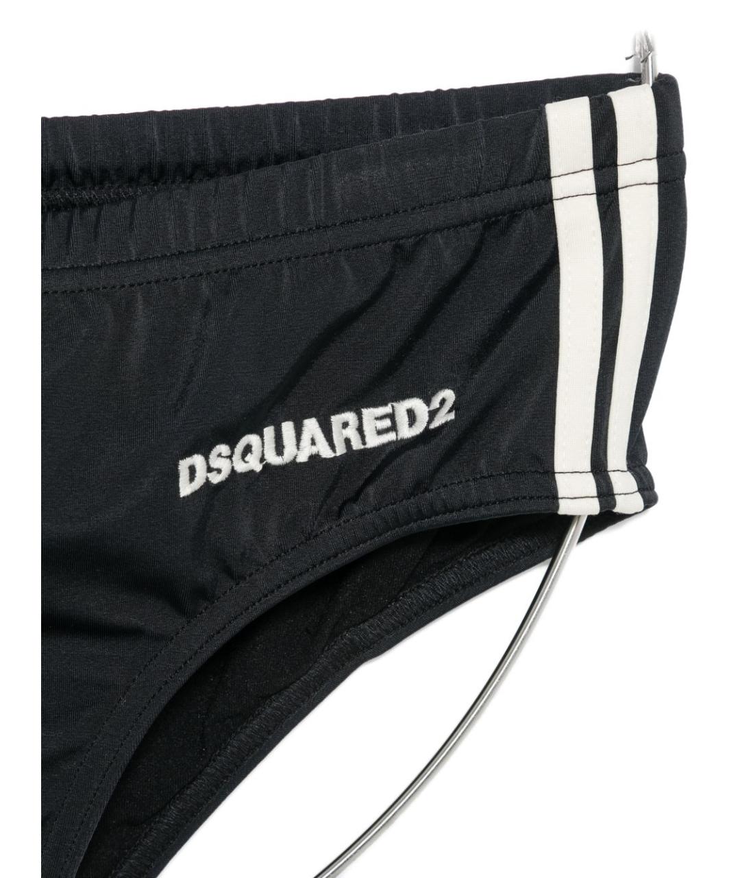DSQUARED2 Черные полиамидовые плавки, фото 3