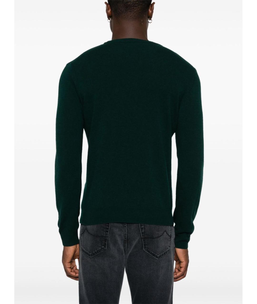 WOOLRICH Зеленый хлопковый джемпер / свитер, фото 4