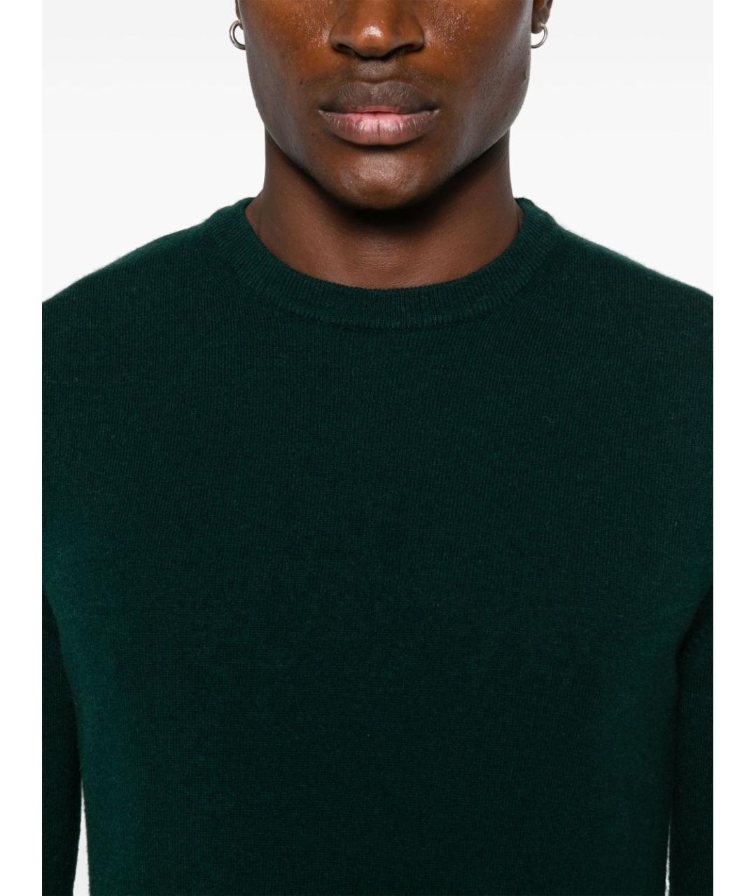 WOOLRICH Зеленый хлопковый джемпер / свитер, фото 5