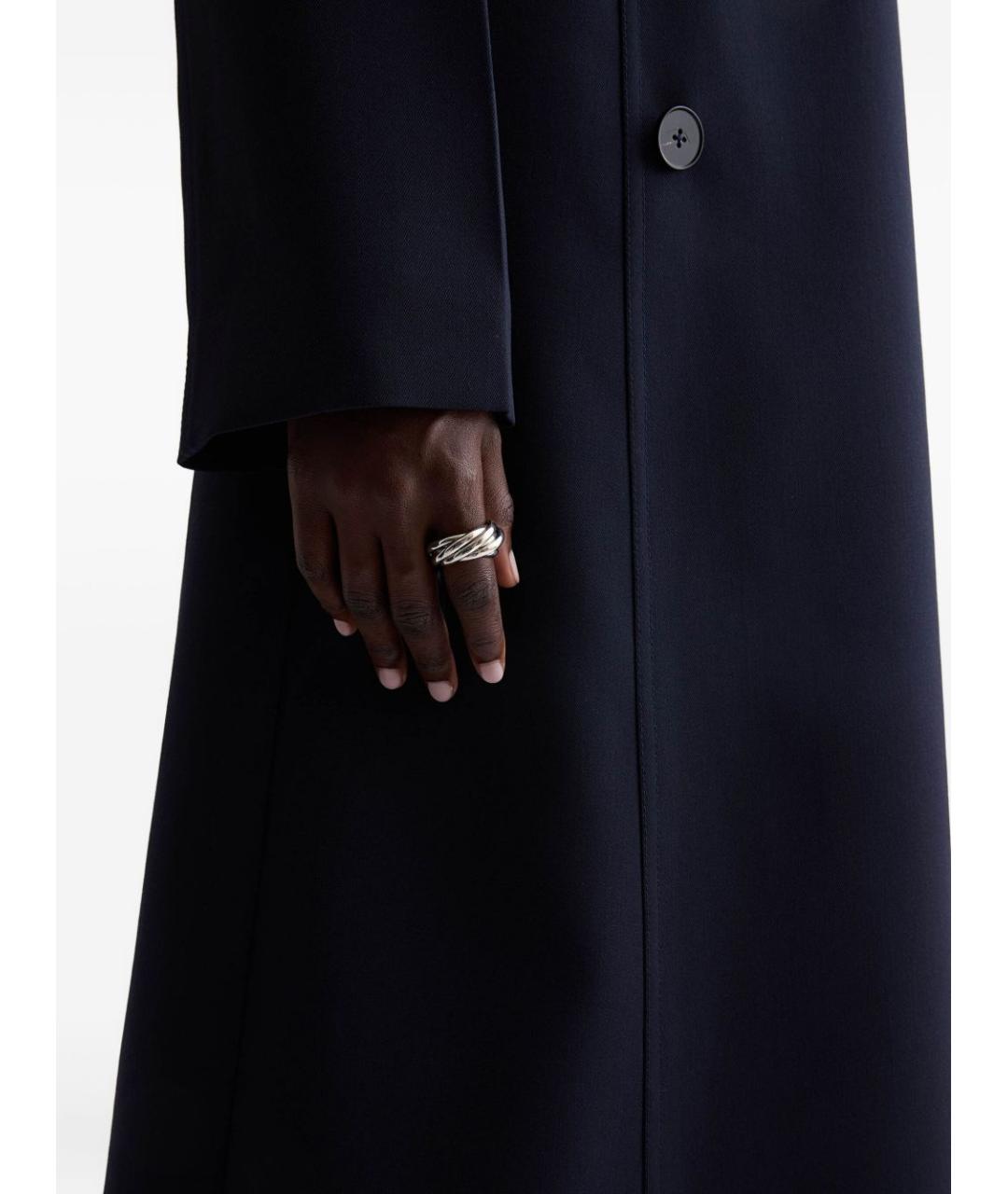 JIL SANDER Серебряное латунное кольцо, фото 2