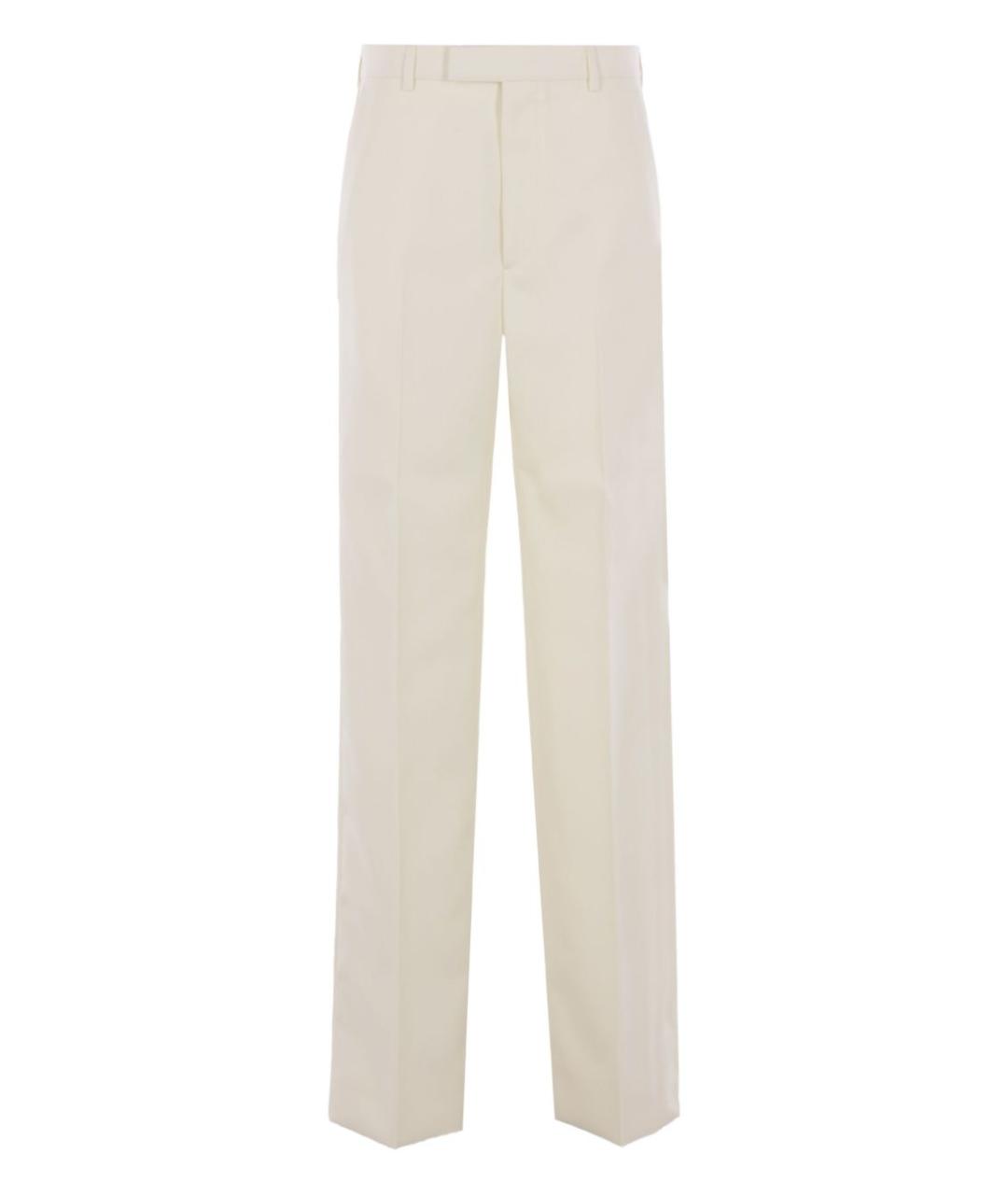 GUCCI Белые повседневные брюки, фото 1