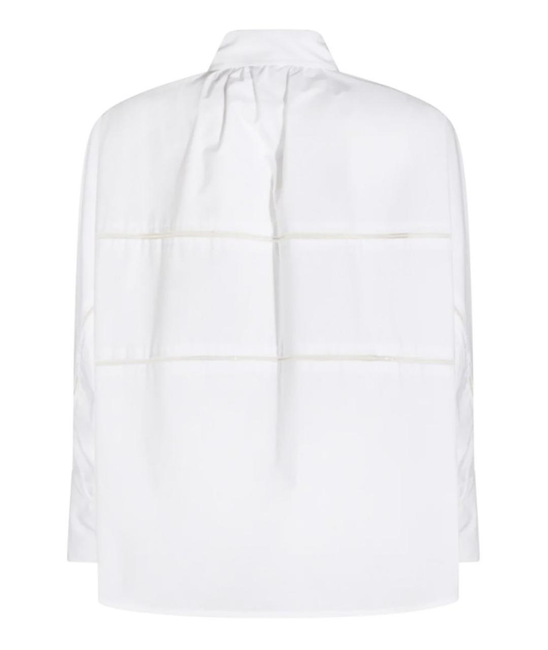 FABIANA FILIPPI Белая хлопковая рубашка, фото 2