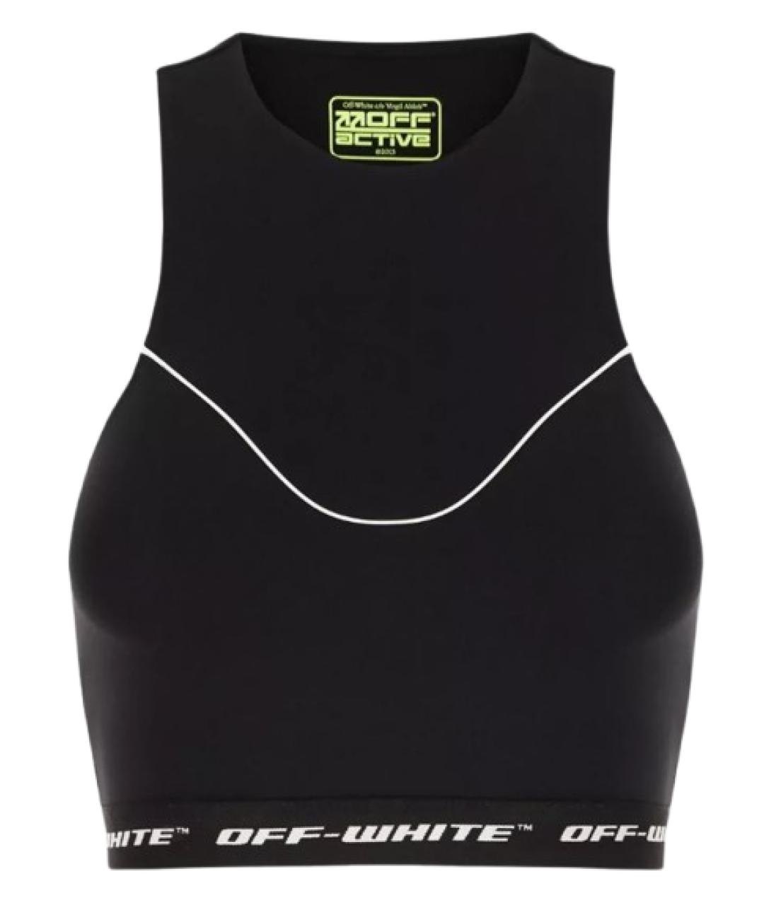 OFF-WHITE Черная майка, фото 1