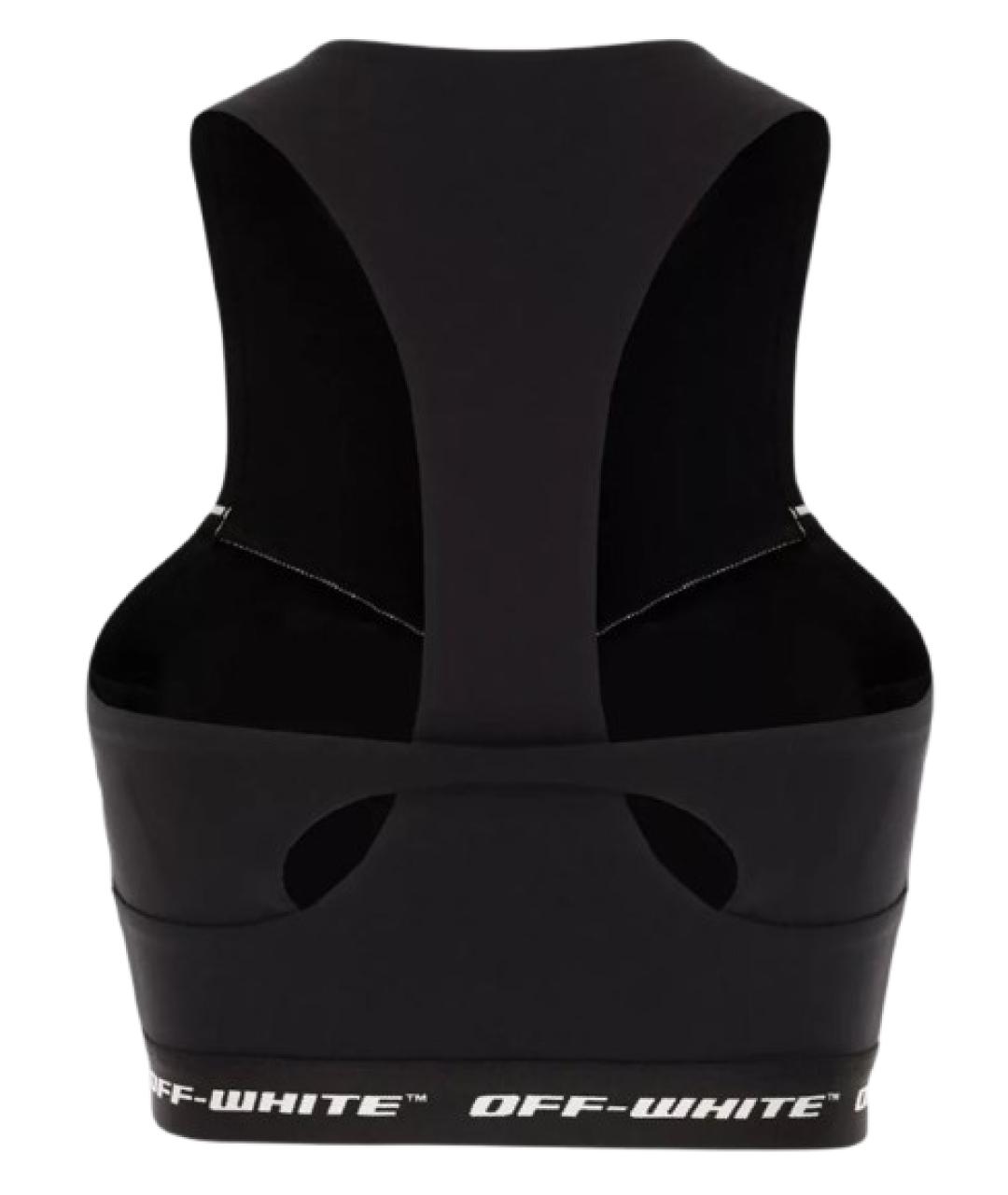 OFF-WHITE Черная майка, фото 2