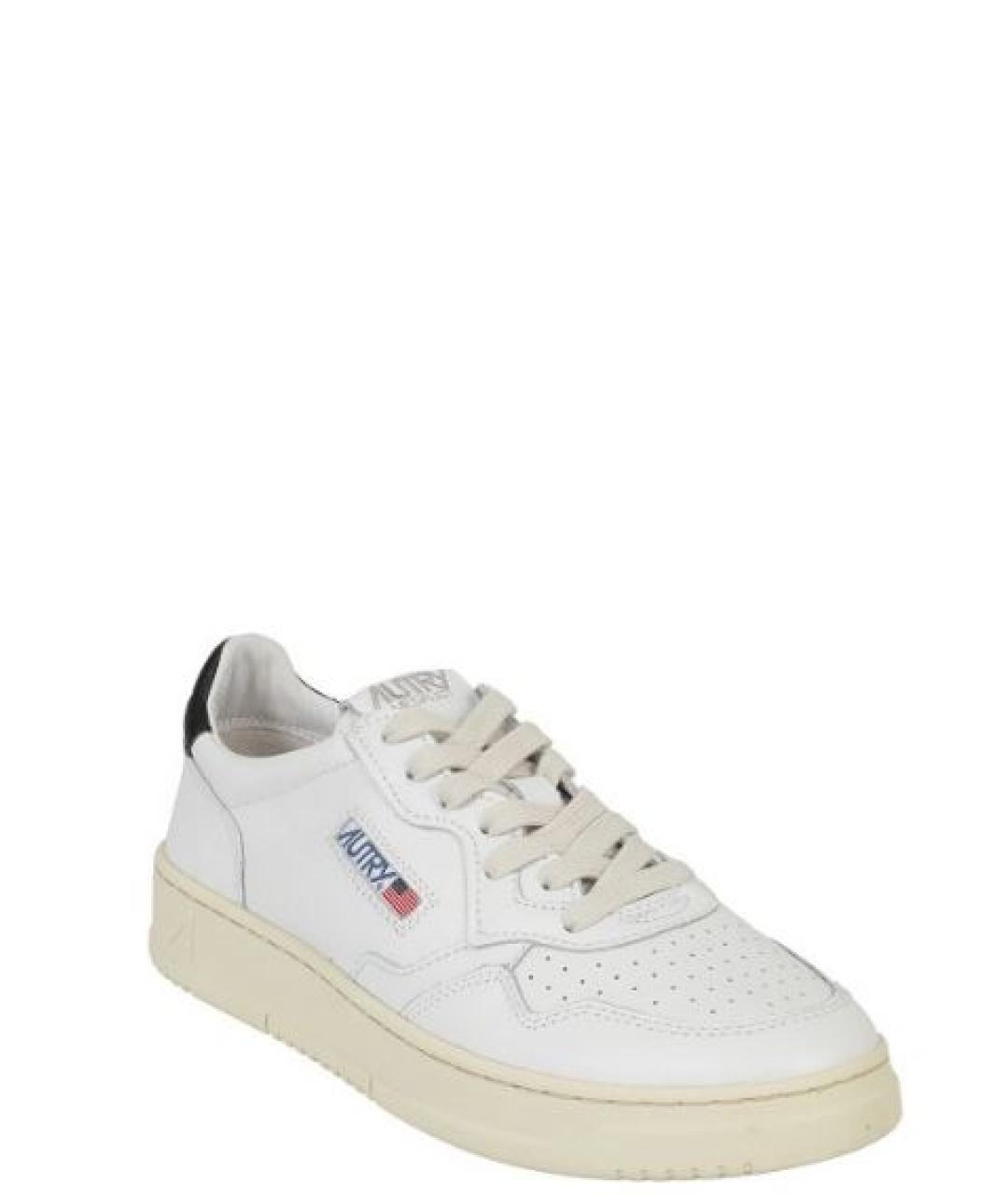 AUTRY Белые кожаные кеды, фото 2