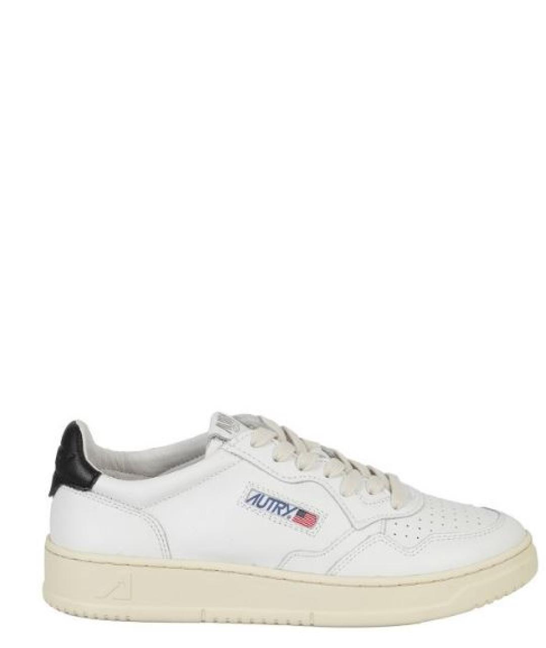 AUTRY Белые кожаные кеды, фото 1